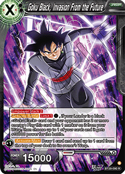 Goku Black, Invasion From the Future - Fearsome Rivals (Rare) [BT29-090]