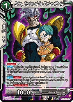 Bulma, Erosion of the Mind and Body - Fearsome Rivals (Rare) [BT29-125]