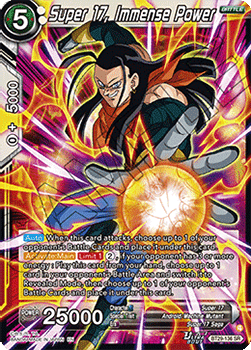 Super 17, Immense Power - Fearsome Rivals (Super Rare) [BT29-136]