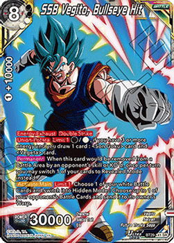 SSB Vegito, Bullseye Hit - Fearsome Rivals (Super Rare) [BT29-141]