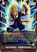Son Gohan : Adolescence (FP-063)  (V.1 - Promo) - Promos [Fusion World] (Promo) [FWP-063]