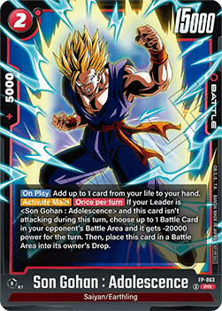 Son Gohan : Adolescence (FP-063)  (V.1 - Promo) - Promos [Fusion World] (Promo) [FWP-063]