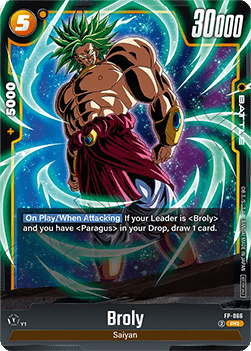 Broly (FP-066)  (V.1 - Promo) - Promos [Fusion World] (Promo) [FWP-066]