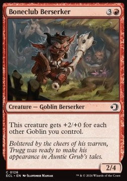 Boneclub Berserker - Lorwyn Eclipsed (Common) [ECL-126]