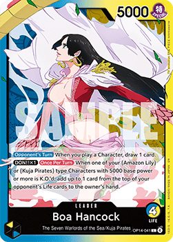 Boa Hancock (OP14-041) (V.1) - The Azure Sea's Seven (Leader) [OP14-041]