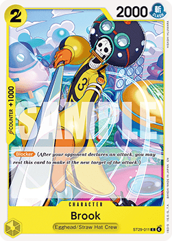 Brook (ST29-011) (V.1) - Starter Deck: Egghead (Common) [ST29-011]