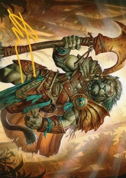 Art Series: Ajani, Outland Chaperone (V.2) - Lorwyn Eclipsed: Extras (Tip Card) [XECL-A28]