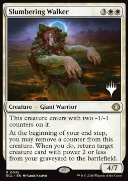 Slumbering Walker - Lorwyn Eclipsed: Promos (Rare) [PECL-35]