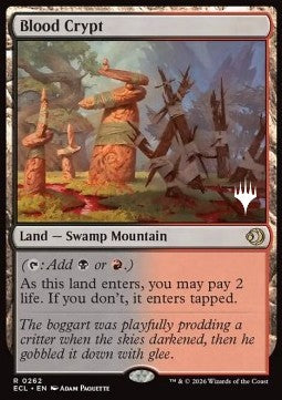 Blood Crypt - Lorwyn Eclipsed: Promos (Rare) [PECL-262]