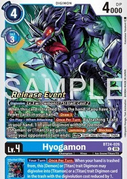 Hyogamon (BT24-026) - Promos: Time Stranger (Alternative Art) [BT-24P-BT24-026]