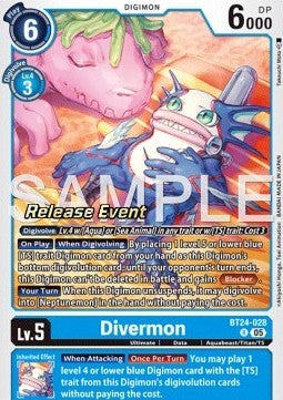 Divermon (BT24-028) - Promos: Time Stranger (Alternative Art) [BT-24P-BT24-028]