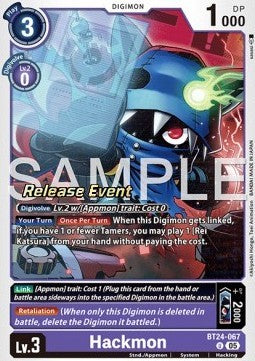 Hackmon (BT24-067) (V.2) - Promos: Time Stranger (Alternative Art) [BT-24P-BT24-067]