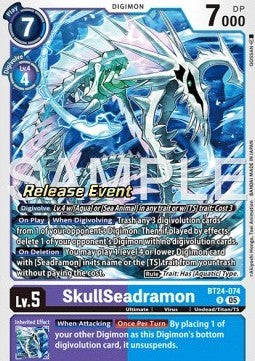 SkullSeadramon (BT24-074) - Promos: Time Stranger (Alternative Art) [BT-24P-BT24-074]