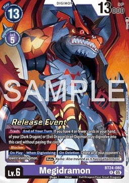 Megidramon (BT24-080) - Promos: Time Stranger (Alternative Art) [BT-24P-BT24-080]