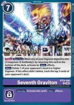 Seventh Graviton (BT24-096) - Promos: Time Stranger (Alternative Art) [BT-24P-BT24-096]