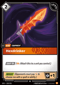 Hexdrinker - Spiritforged (Uncommon) [SFD-102]
