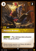Honest Broker - Spiritforged (Common) [SFD-155]