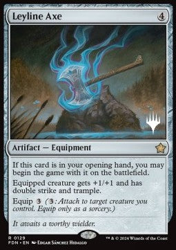 Leyline Axe - Lorwyn Eclipsed: Promos (Rare) [PECL-129]
