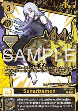 Sunarizamon (BT21-055) - Dawn of Liberator (Alternative Art) [EX-11-BT21-055]