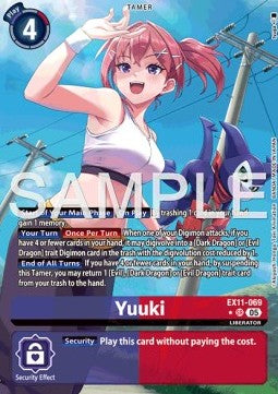 Yuuki (EX11-069) (V.2) - Dawn of Liberator (Alternative Art) [EX-11-069]
