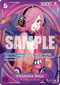 Vinsmoke Reiju (EB03-031) (V.3) - Heroines Edition (Special Rare) [EB03-031]