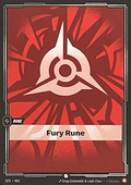 Fury Rune (V.1 - Common) - Spiritforged (Common) [SFD-R01]