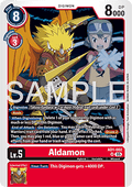 Aldamon (AD1-002) (V.1) - Digimon Generation (Super Rare) [AD-01-002]