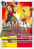 Marcus Damon & Agumon (AD1-021) (V.1)