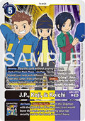 J.P., Koji, & Koichi (AD1-023) (V.1) - Digimon Generation (Rare) [AD-01-023]