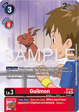 Guilmon (ST7-03) (V.2) - Digimon Generation (Alternative Art) [AD-01-ST7-03]