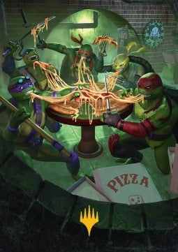 Art Series: Food Chain (V.2) - Teenage Mutant Ninja Turtles: Extras (Tip Card) [XTMT-A33]