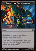 Slash, the Dark Mirror - Teenage Mutant Ninja Turtles: Tokens (Token) [TTMT-CT14]