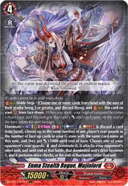 Enma Stealth Rogue, Mujinlord  (V.1 - Triple Rare) - Chasm of Lost Souls (Triple Rare) [DZ-BT12-001]
