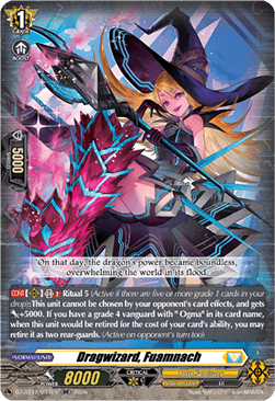 Dragwizard, Fuamnach  (V.1 - Double Rare) - Chasm of Lost Souls (Double Rare) [DZ-BT12-037]