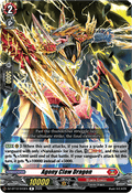 Agony Claw Dragon  (V.1 - Rare) - Chasm of Lost Souls (Rare) [DZ-BT12-043]
