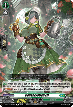 Conservation Elf  (V.1 - Rare) - Chasm of Lost Souls (Rare) [DZ-BT12-062]
