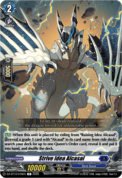 Strive Idea Alcasal - Chasm of Lost Souls (Common) [DZ-BT12-079]