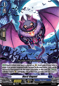 Nocti Vagant - Chasm of Lost Souls (Common) [DZ-BT12-082]