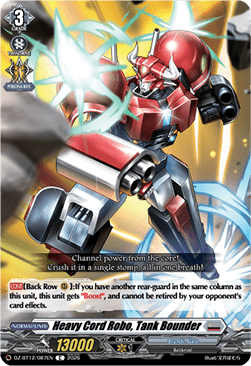 Heavy Cord Robo, Tank Bounder - Chasm of Lost Souls (Common) [DZ-BT12-087]