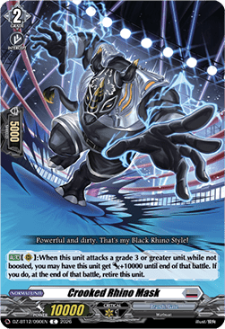 Crooked Rhino Mask - Chasm of Lost Souls (Common) [DZ-BT12-090]