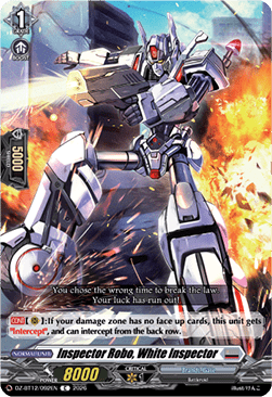 Inspector Robo, White Inspector - Chasm of Lost Souls (Common) [DZ-BT12-092]