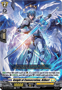 Knight of Consecration, Kilbert - Chasm of Lost Souls (Common) [DZ-BT12-099]