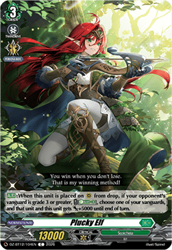 Plucky Elf - Chasm of Lost Souls (Common) [DZ-BT12-104]