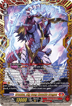 Brawler, Big Bang Knuckle Dragon  (V.2 - Double Frame Rare) - Chasm of Lost Souls (Double Frame Rare) [DZ-BT12-FFR02]