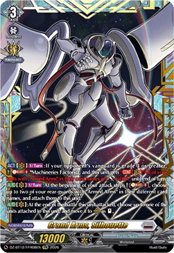 Grand Arms, Silhouette  (V.2 - Double Frame Rare) - Chasm of Lost Souls (Double Frame Rare) [DZ-BT12-FFR08]