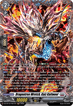 Dragontree Wretch, Kaiz Kaitwool  (V.2 - Frame Rare) - Chasm of Lost Souls (Frame Rare) [DZ-BT12-FR21]