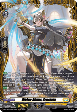 Divine Sister, Crostata  (V.2 - Frame Rare) - Chasm of Lost Souls (Frame Rare) [DZ-BT12-FR30]