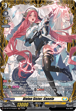 Divine Sister, Canele  (V.2 - Frame Rare) - Chasm of Lost Souls (Frame Rare) [DZ-BT12-FR32]