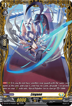 Liegaon  (V.2 - Frame Rare) - Chasm of Lost Souls (Frame Rare) [DZ-BT12-FR35]