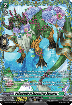 Valgrowth of Expansive Summer  (V.2 - Frame Rare) - Chasm of Lost Souls (Frame Rare) [DZ-BT12-FR36]